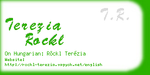 terezia rockl business card